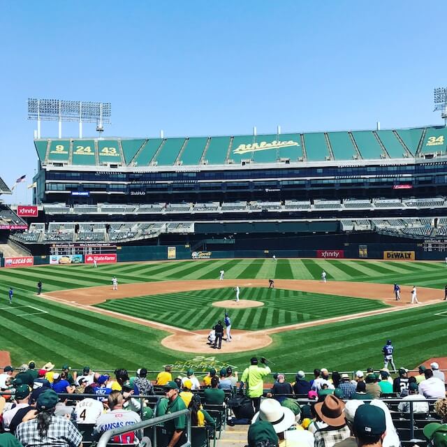 Oakland Athletics vs Texas Rangers
